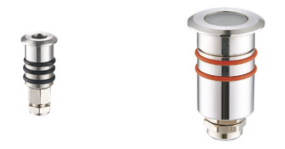 Buy DC12V Outdoor LED Inground Light Fixtures Mini Size Recessed Waterproof LED Deck Lights online manufacture