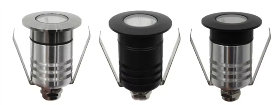 Buy Recessed LED Underground Lights IP67 In Ground Garden Lights Stainless Steel DC12V 1W 3W online manufacture
