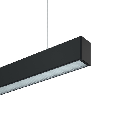 Buy Aluminum PC LED Linear Pendant Office Up/down Wall Light with 110° Beam Angle online manufacture