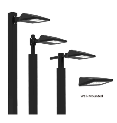 6000K LED Post Top Light IP66 IK09 Pole Mounted LED Light Fixtures
