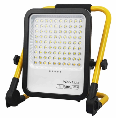 Portable USB Rechargeable LED Flood Light With Adjustable Flashlight for Camping or Site